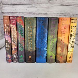 Harry Potter Complete First Edition 1-8 Hardcover Book Set JK Rowling